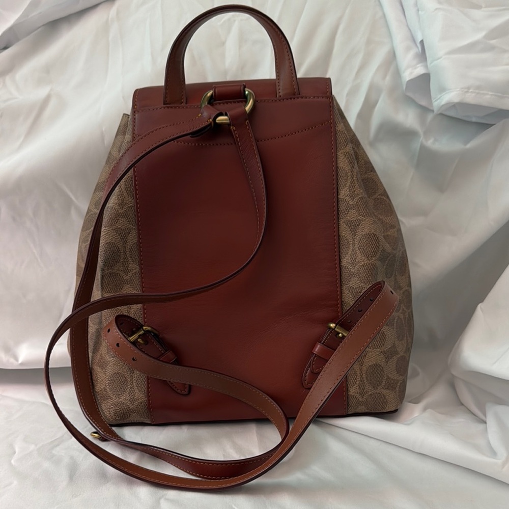 Coach Evie Backpack In Signature Canvas - image 2